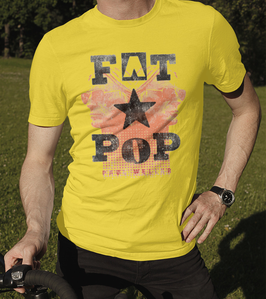 FAT POP Paul Weller Star T-Shirt