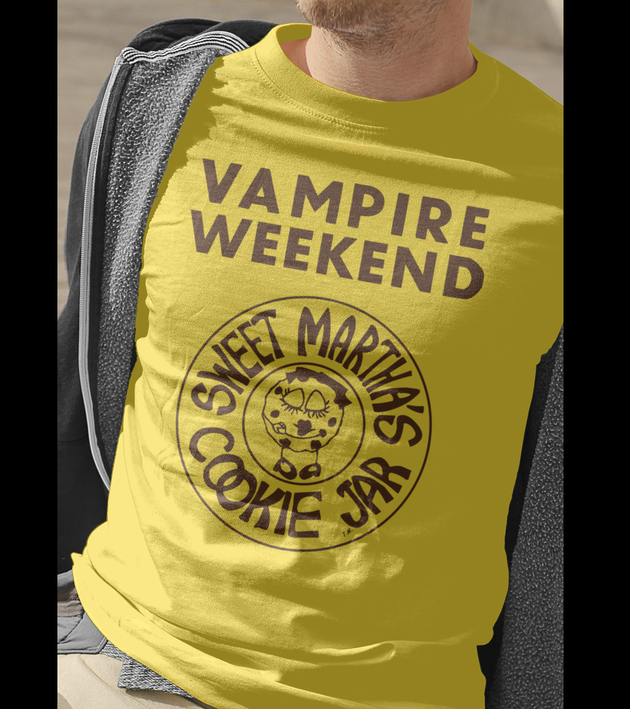 Vampire Weekend Sweet Martha's Cookie Jar T-Shirt