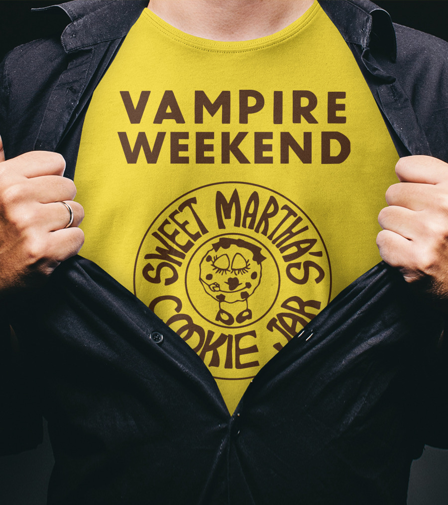 Vampire Weekend Sweet Martha's Cookie Jar T-Shirt