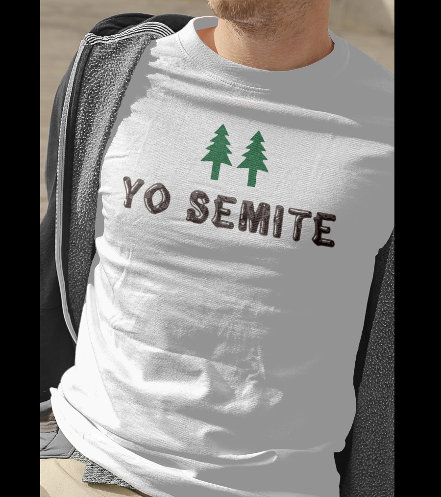 YO SEMITE Pine Trees T-Shirt