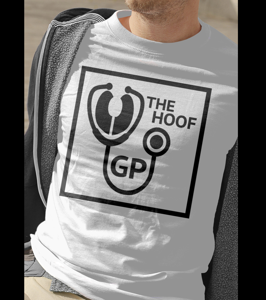 The Hoof GP Stethoscope T-Shirt