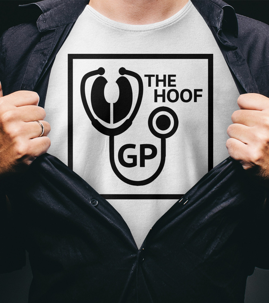 The Hoof GP Stethoscope T-Shirt