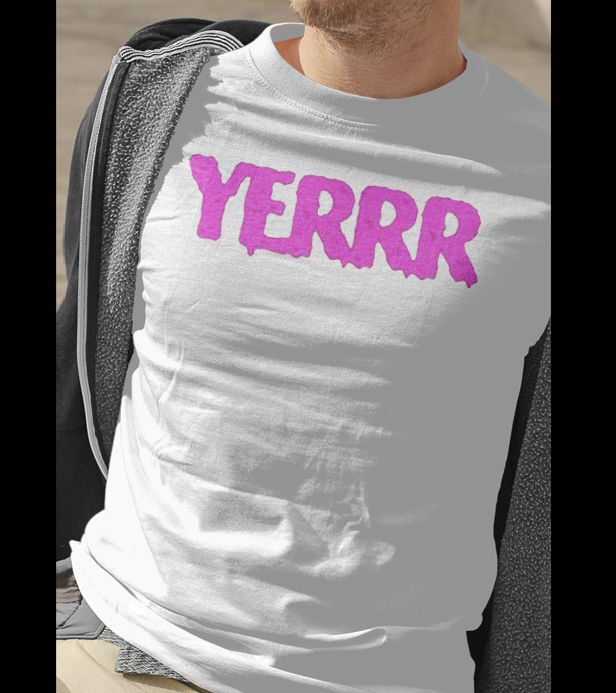 YERRR Gio And Eli Merch Text T-Shirt