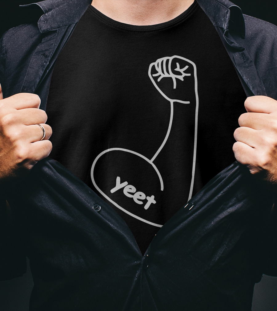 Lazarbeam Yeet Arm Muscle T-Shirt