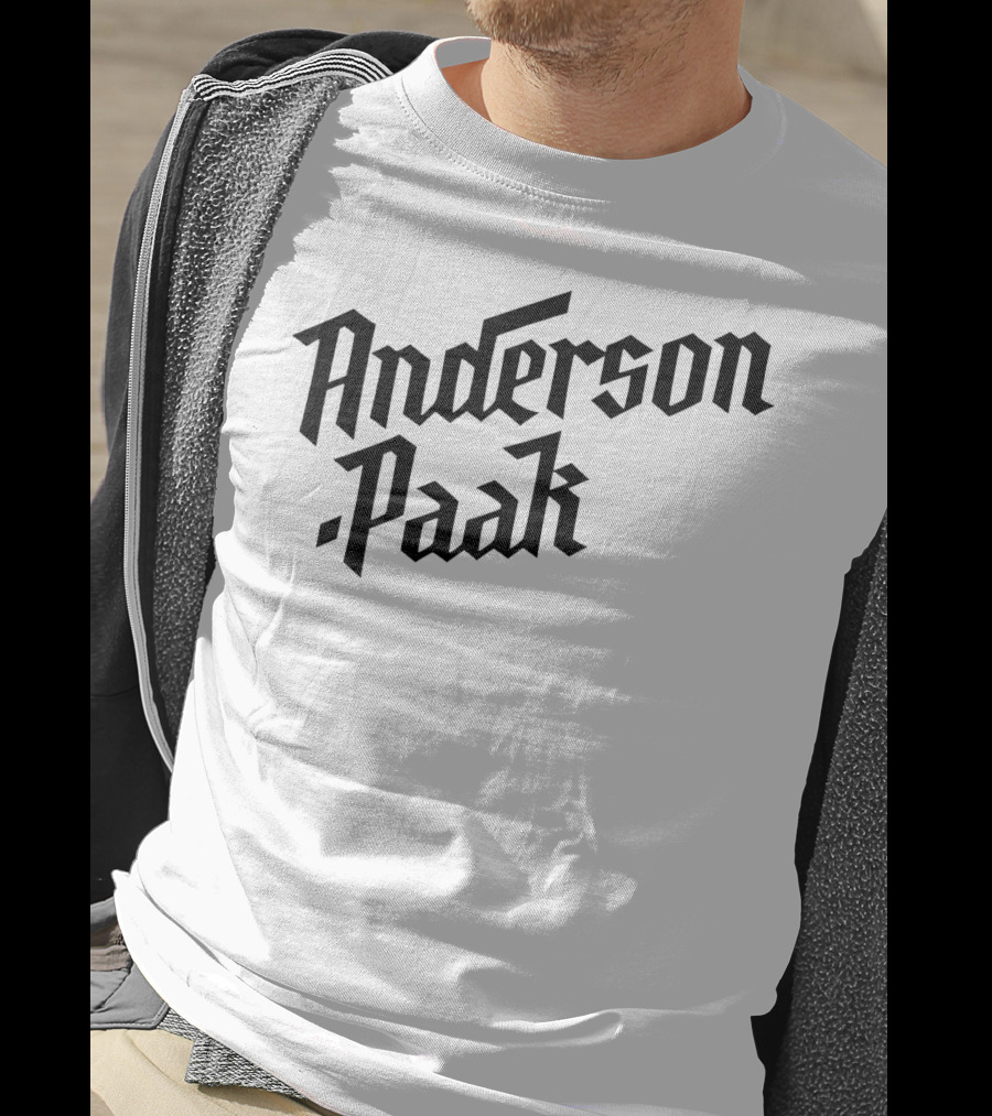Anderson .Paak Vintage Typography T-Shirt