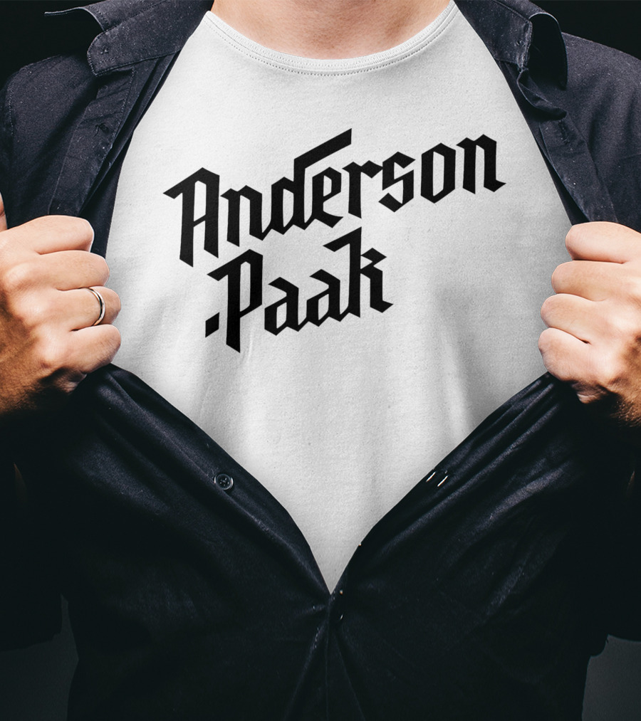 Anderson .Paak Vintage Typography T-Shirt