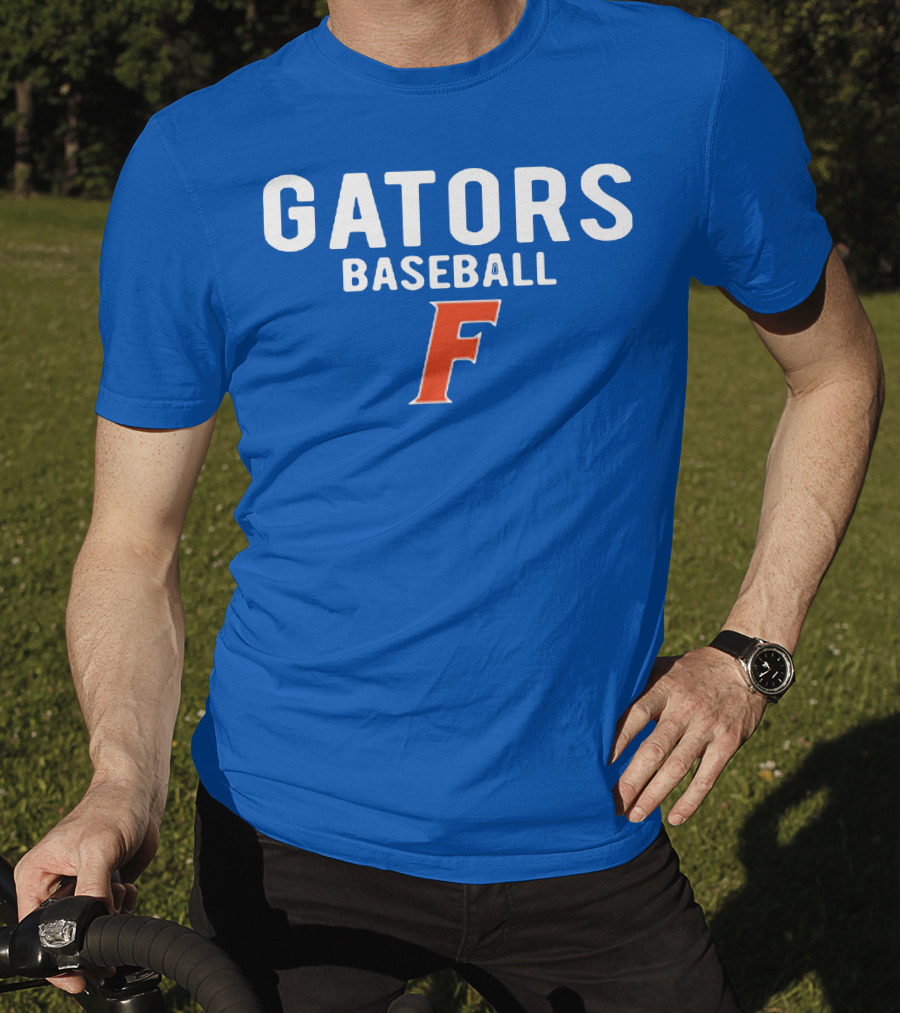 Florida Gators Baseball F Logo Blue T-Shirt