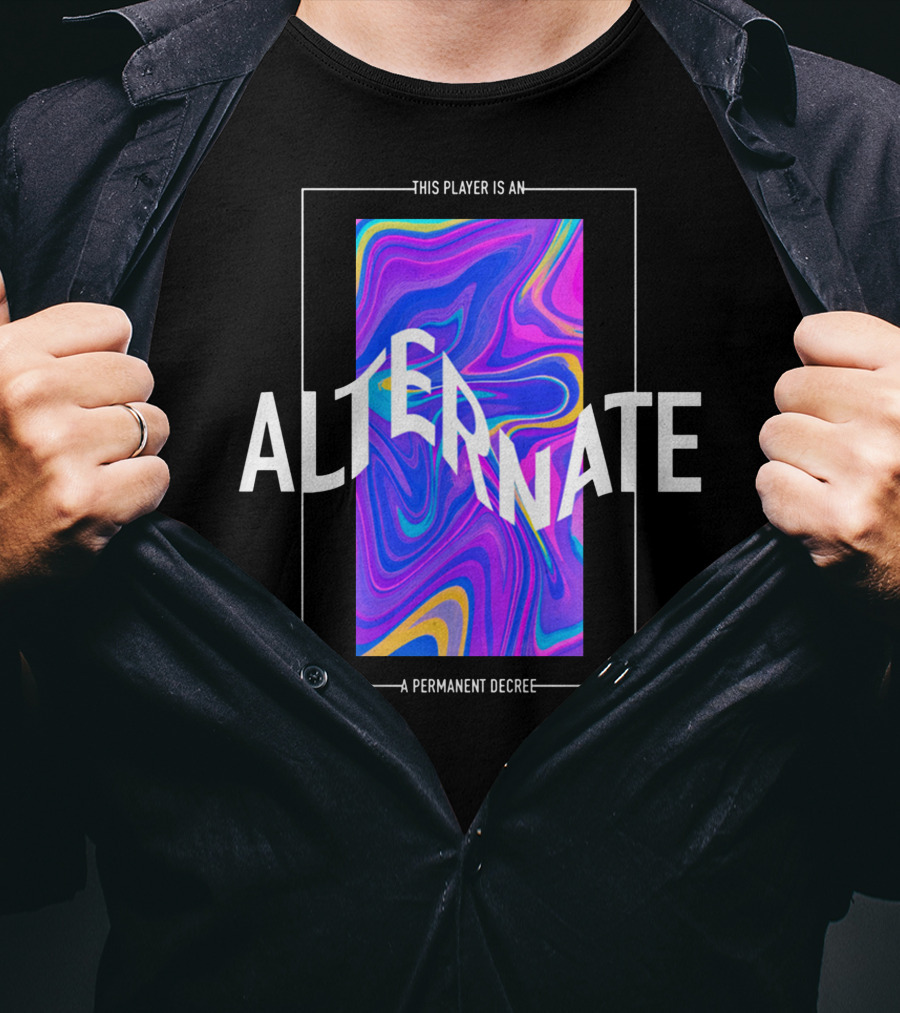 This Player Is An Alternate A Permanent Decree Blaseball Merch T-Shirt