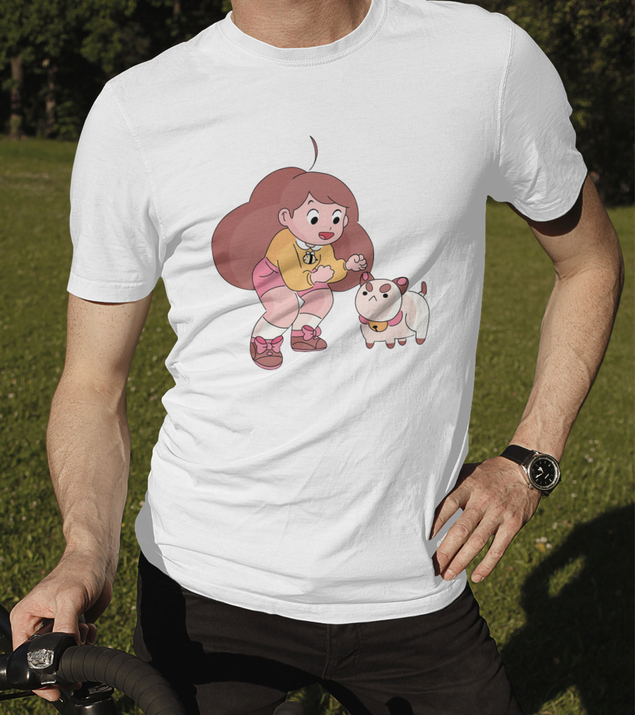 Bee And PuppyCat Cartoon Characters Playful Moment T-Shirt