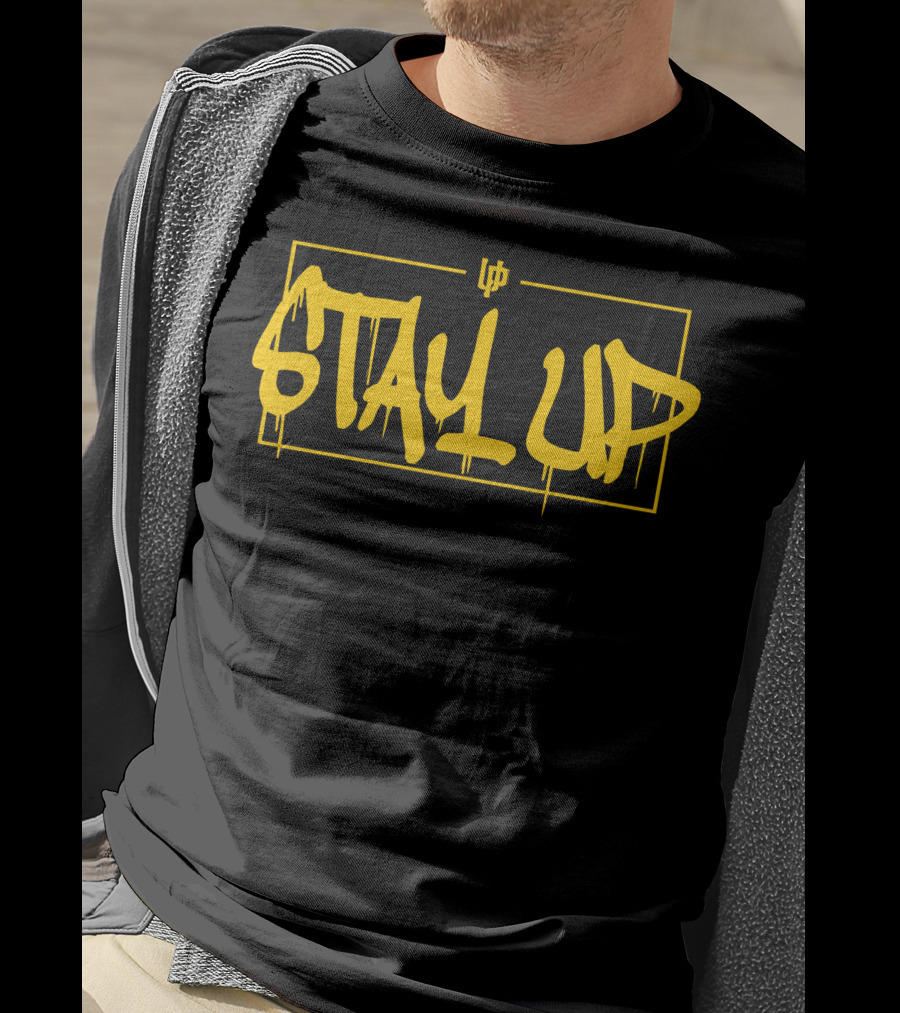 Stay Up Hopsin Merch Official Graffiti T-Shirt