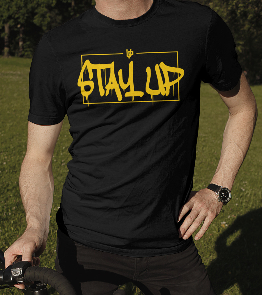 Stay Up Hopsin Merch Official Graffiti T-Shirt