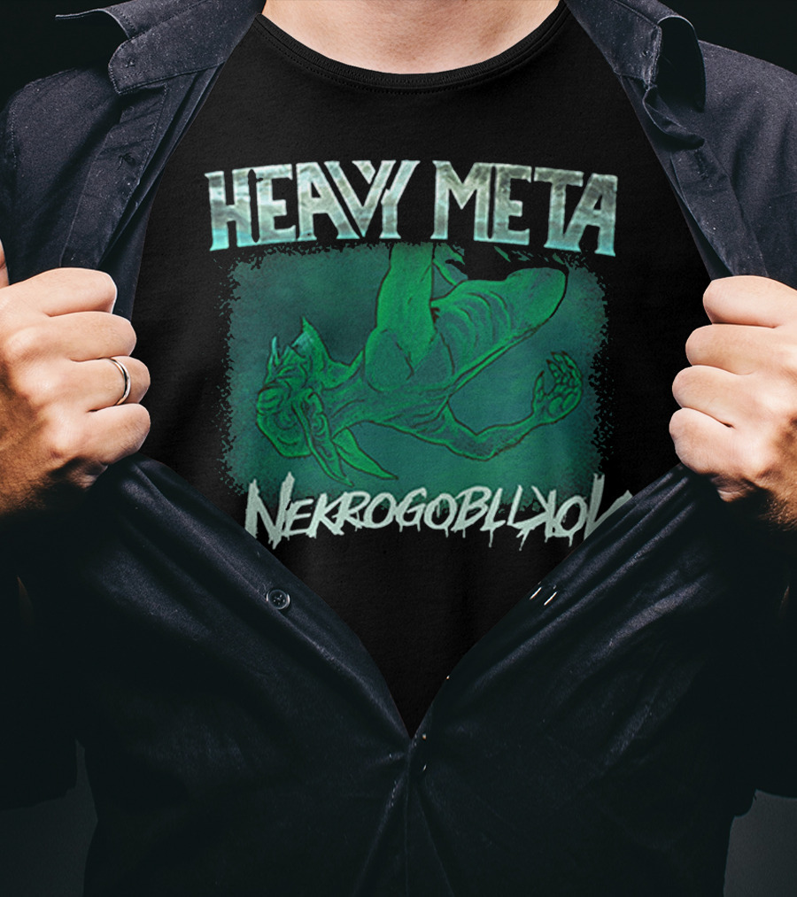 HEAVY META NEKROGOBLIKON Goblin T-Shirt