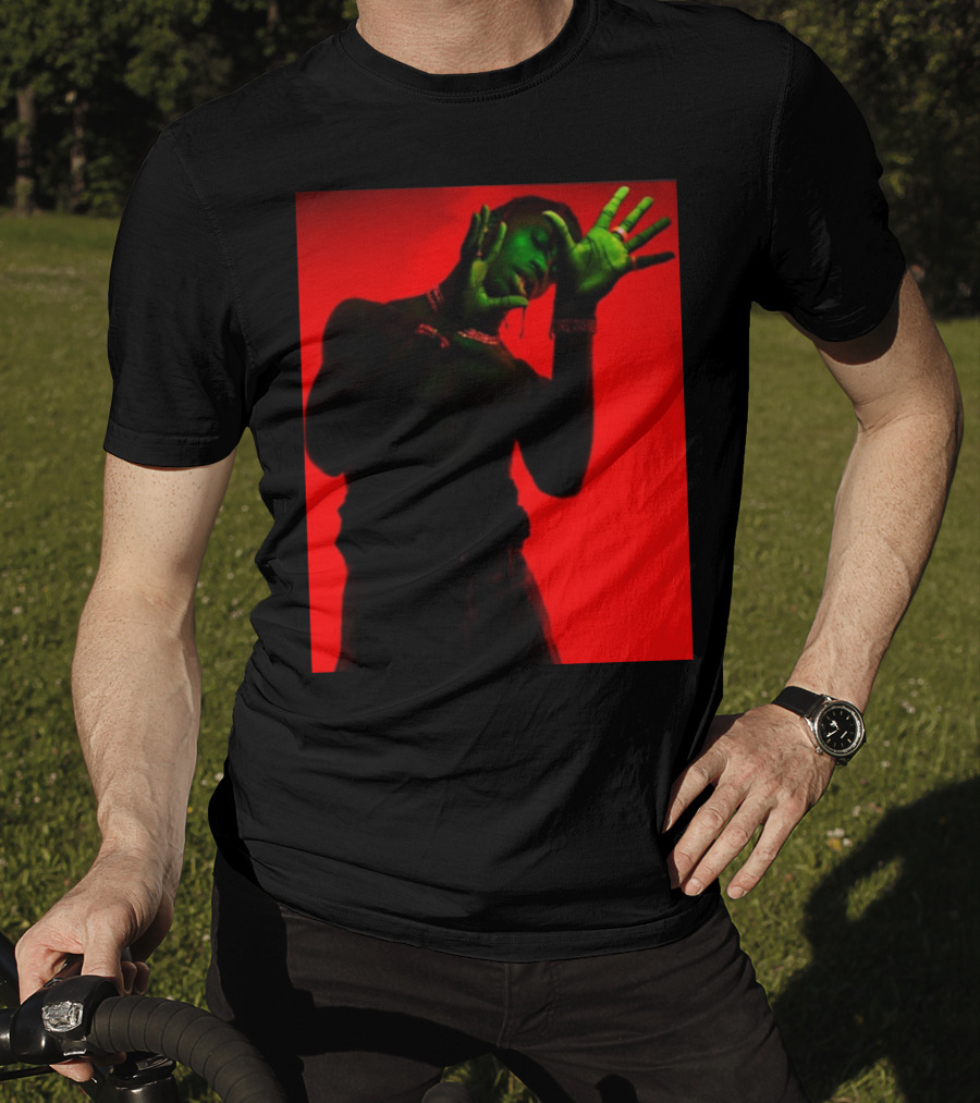 Don Toliver Red And Green Artistic Pose Merchandise T-Shirt