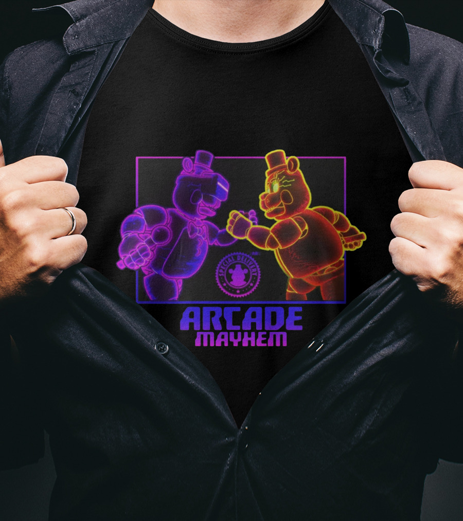 Arcade Mayhem Five Nights At Freddy's AR Special Delivery T-Shirt