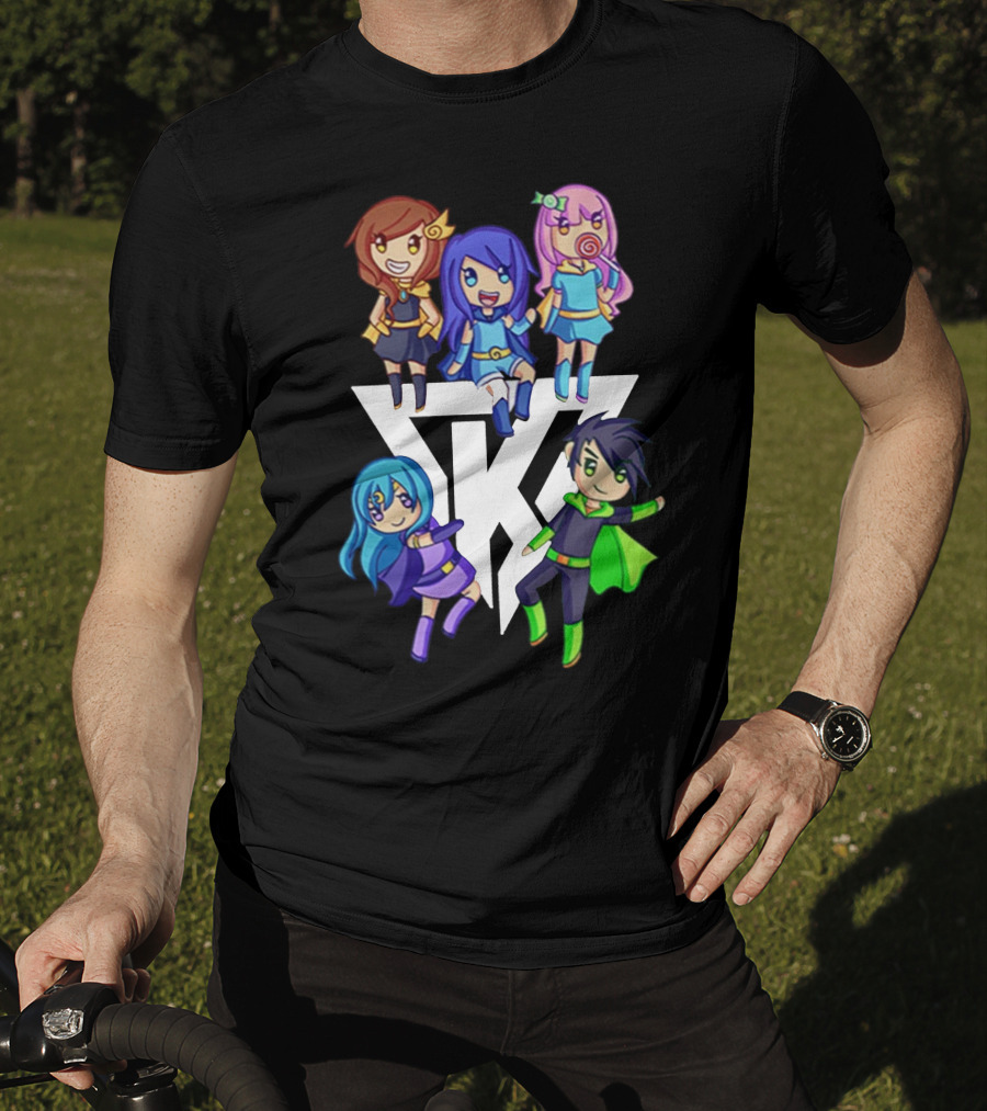 Itsfunneh Merch KREW Characters T-Shirt