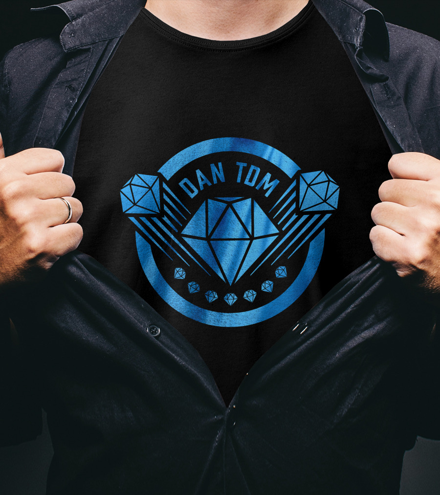 Dan TDM Diamond Iconography DanTDM Merchandise T-Shirt