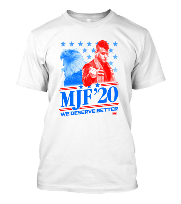 MJF '20 We Deserve Better AEW Eagle Stars T-Shirt
