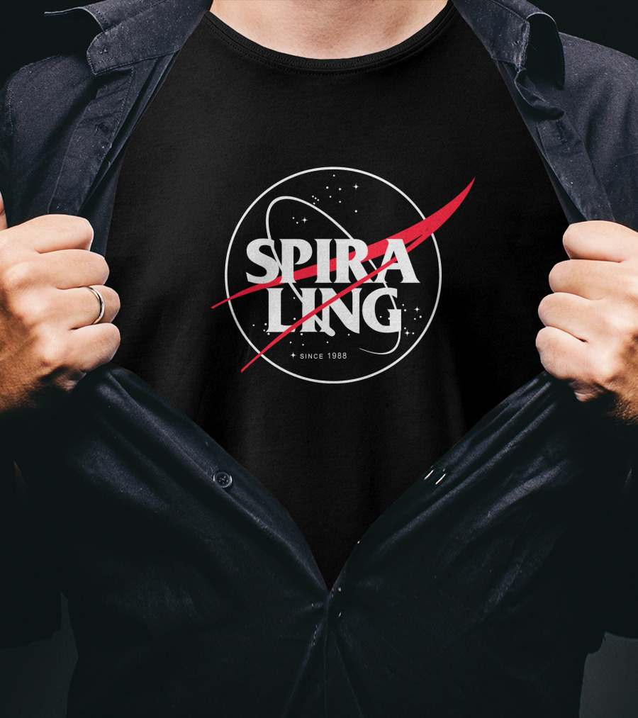 Shane Dawson Spiraling Logo Since 1988 Rocket Orbit T-Shirt