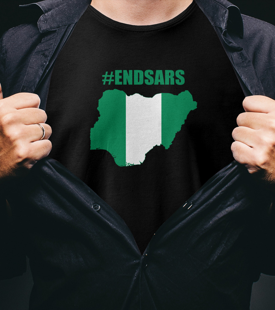 Hamilton End Bad Governance In Nigeria #ENDSARS T-Shirt