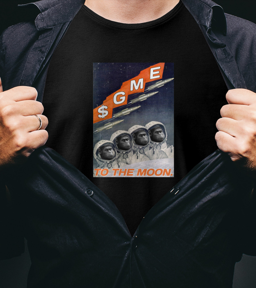 GME Cosmonauts To The Moon T-Shirt