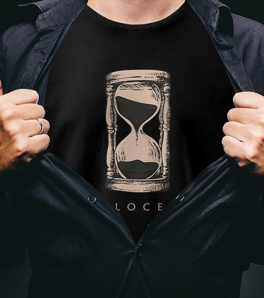 Halocene Hourglass Timeless Sand Timer T-Shirt