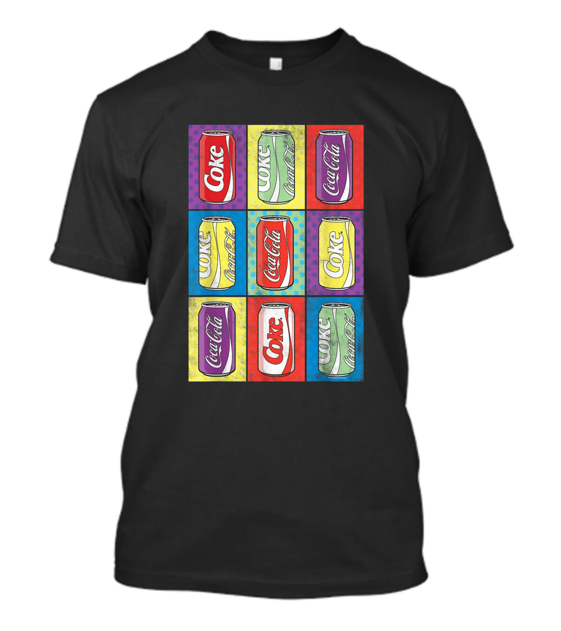 Coke Coca Cola Cans Retro Pop T-Shirt