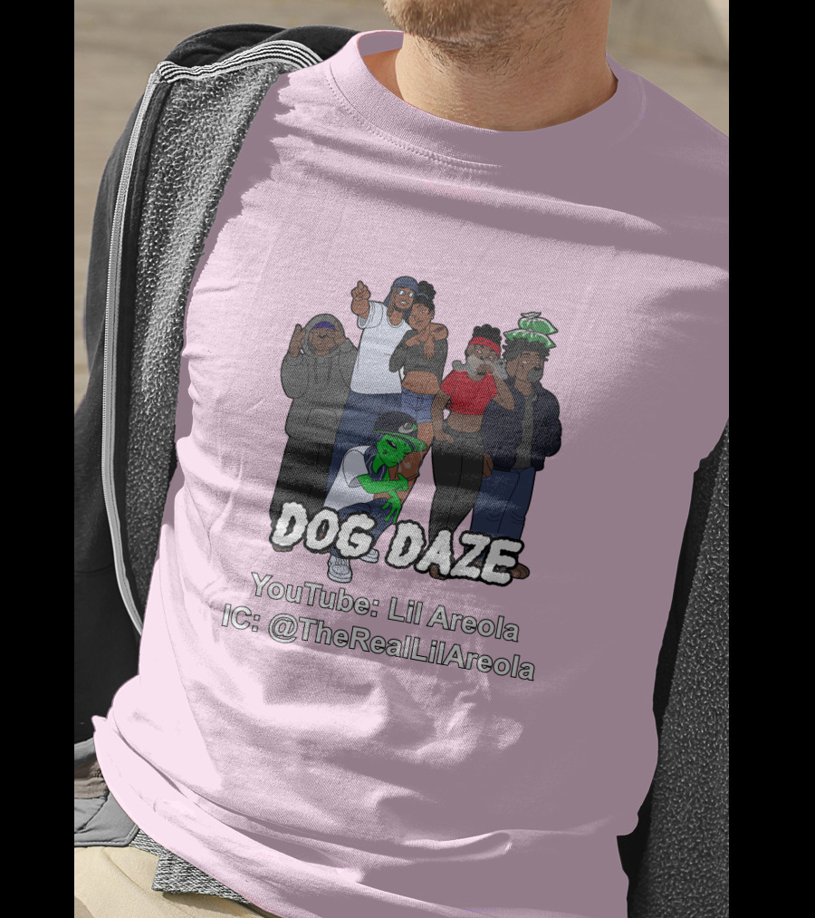 Dog Daze YouTube Lil Areola IC @TheRealLilAreola T-Shirt