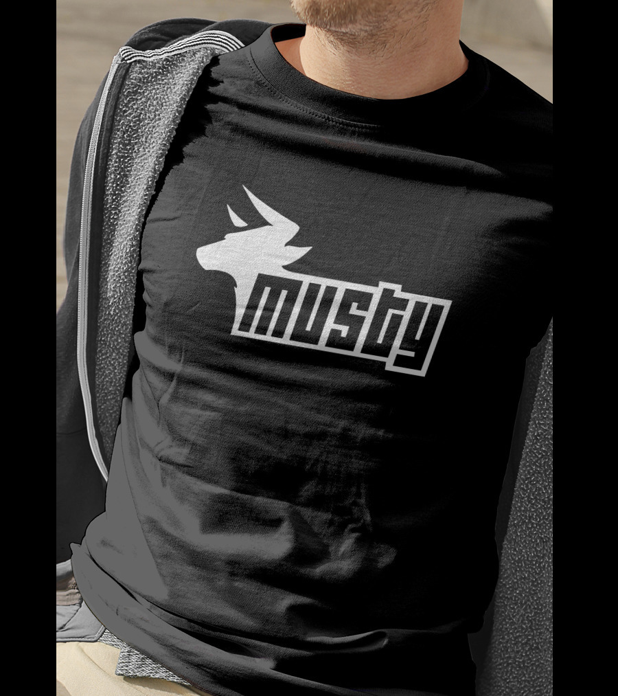 Musty Cow Logo Amustycow Merchandise T-Shirt