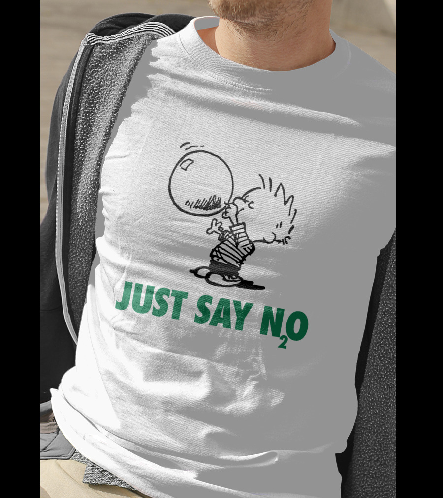 JUST SAY N2O Calvin Balloon T-Shirt