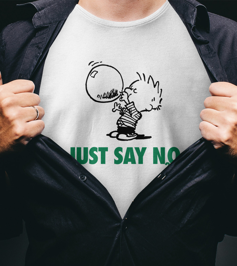 JUST SAY N2O Calvin Balloon T-Shirt
