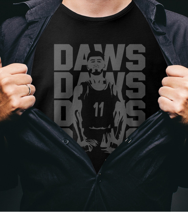 DAWS DAWS DAWS 11 Blackout MiniJerzeys Fardaws Aimaq T-Shirt