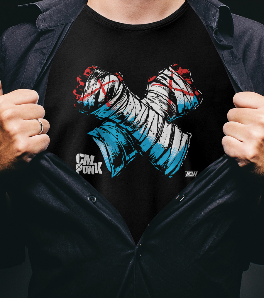 CM Punk Anthem AEW Melissa CMPunk T-Shirt
