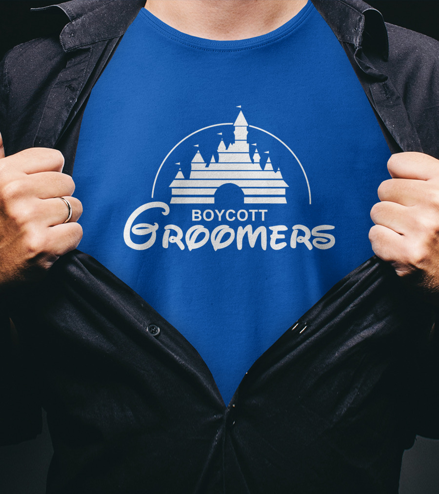 Bring Ammo Boycott Groomers Parody Jack Posobiec Castle T-Shirt