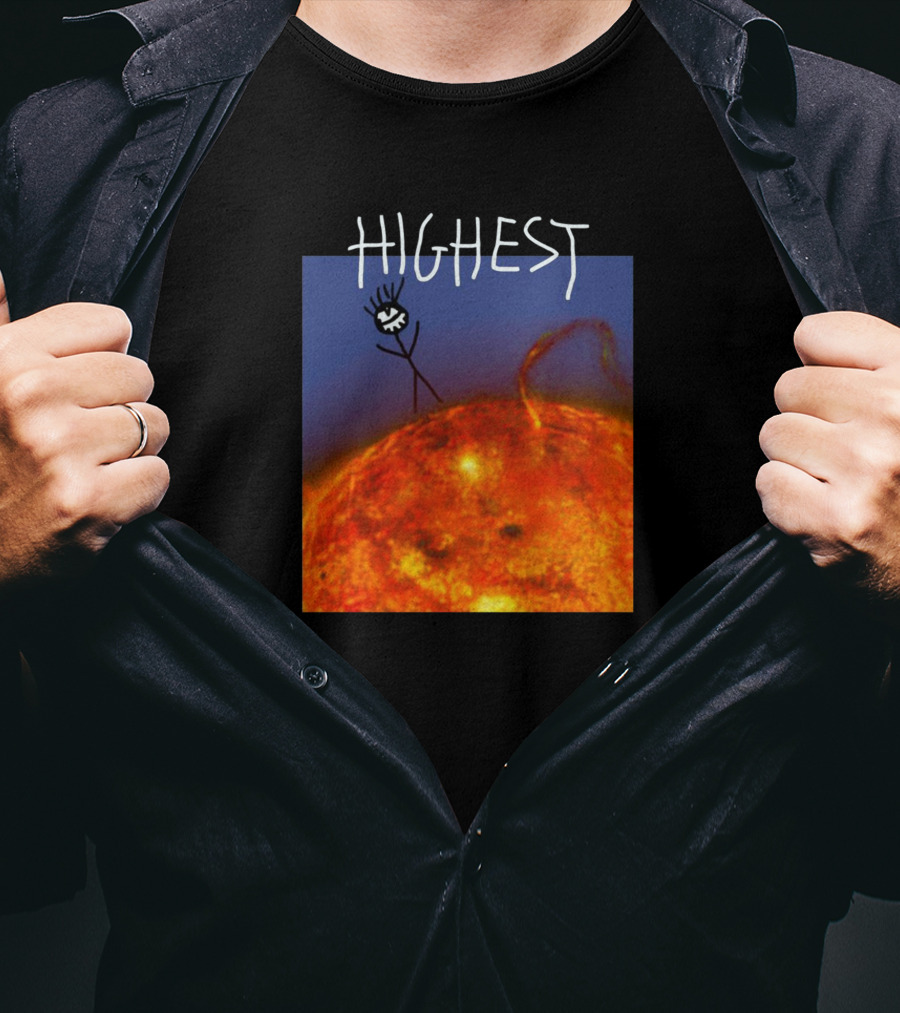 Travis Scott Highest Sun Stick Figure T-Shirt