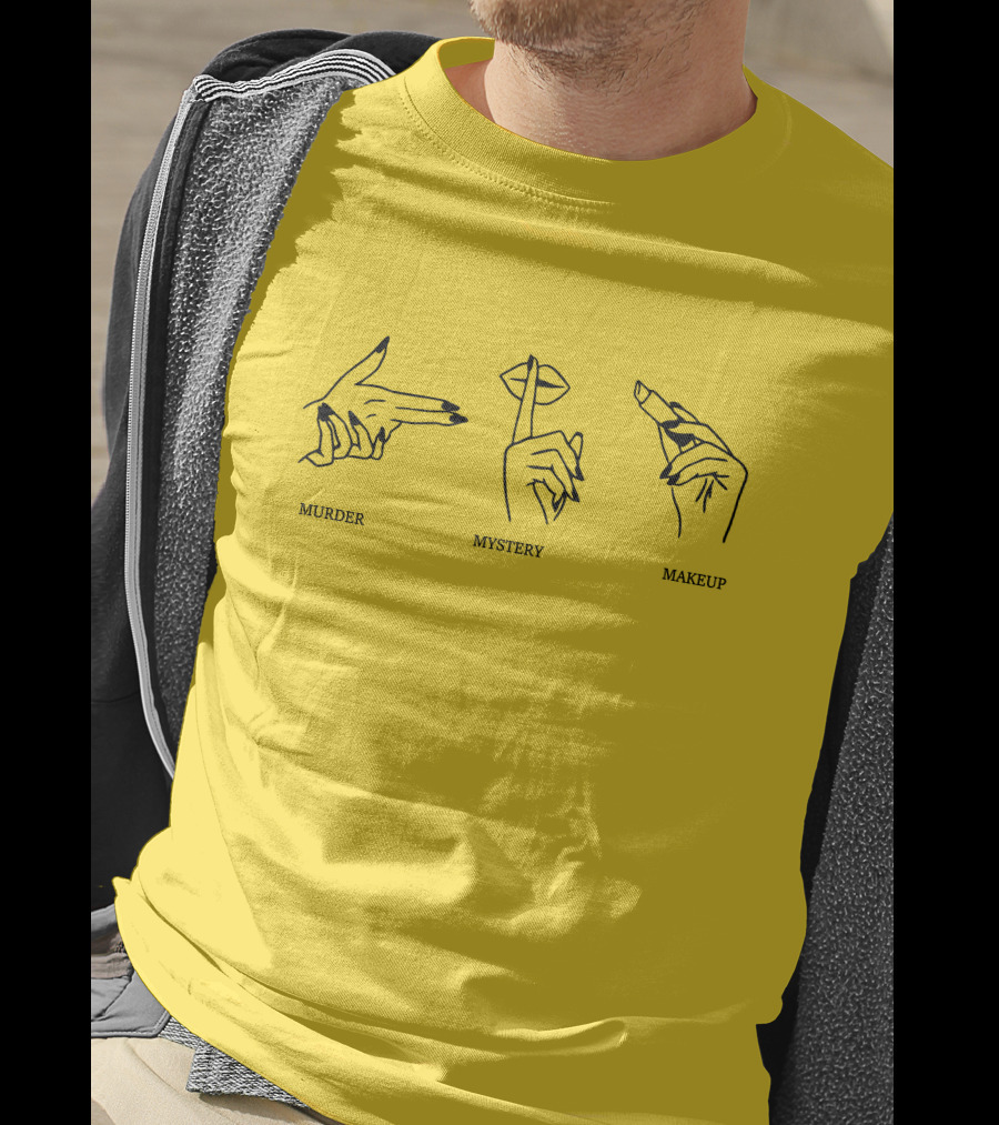 Mmm Murder Mystery Makeup T-Shirt
