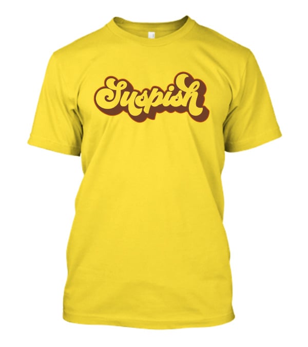 Merchlabs Suspish Stylized Text T-Shirt