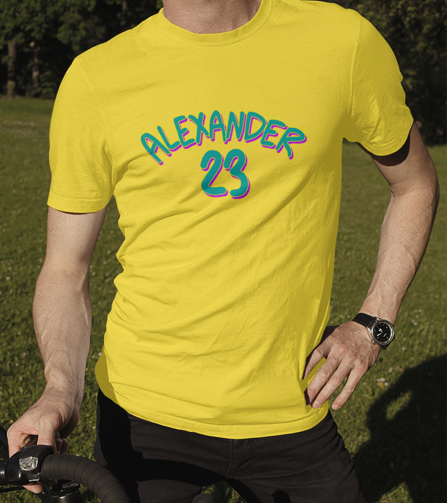 Alexander 23 Merch Spring Yellow T-Shirt