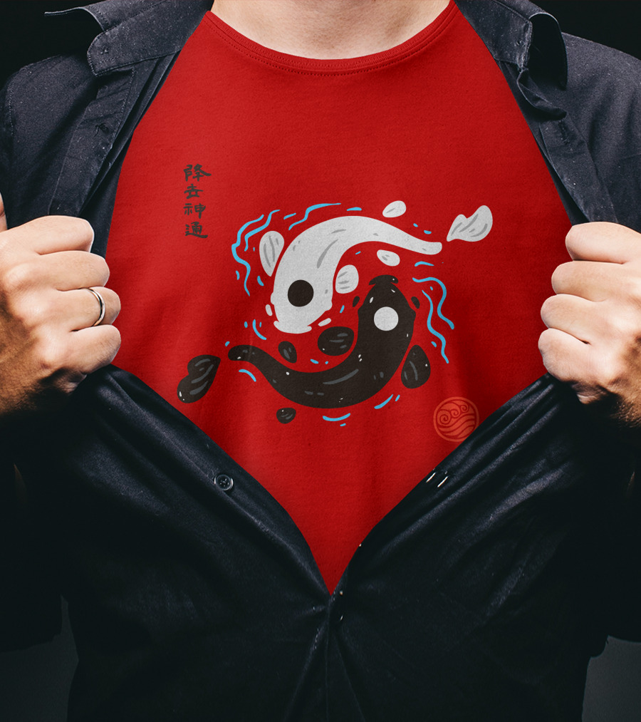 Yin Yang Koi Fish Thomas Sanders Asian Inspired T-Shirt