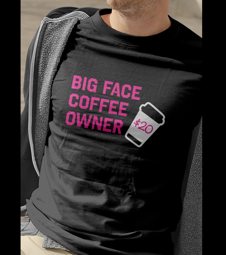 Big Face Coffee Owner $20 Miami Heat UK T-Shirt