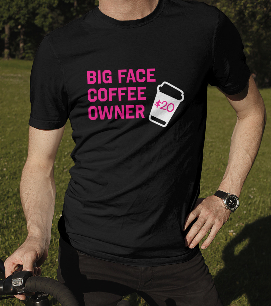 Big Face Coffee Owner $20 Miami Heat UK T-Shirt