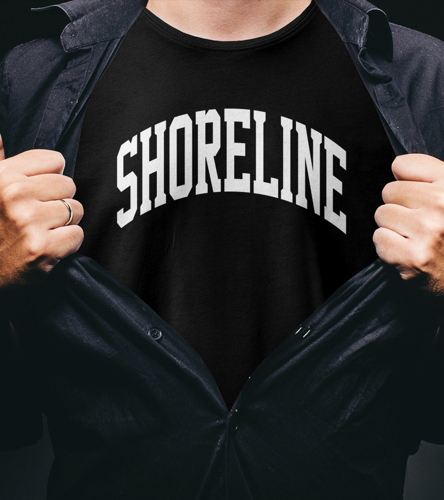 Shoreline Mafia Merch Shoreline Texthigh Contrast T-Shirt
