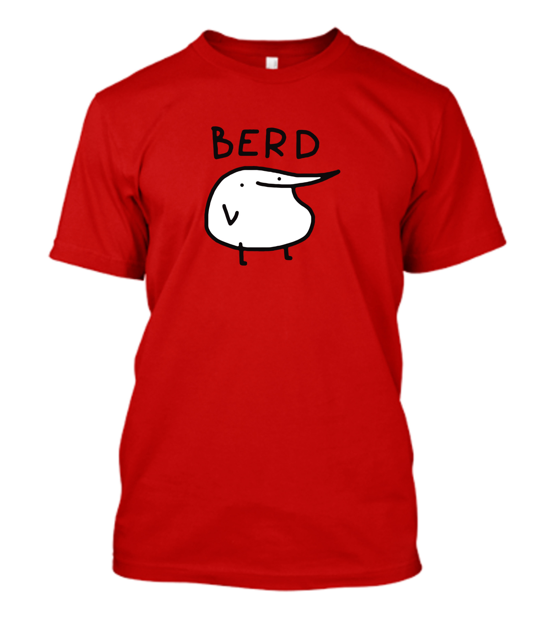 Berd Meme Cartoon Character T-Shirt