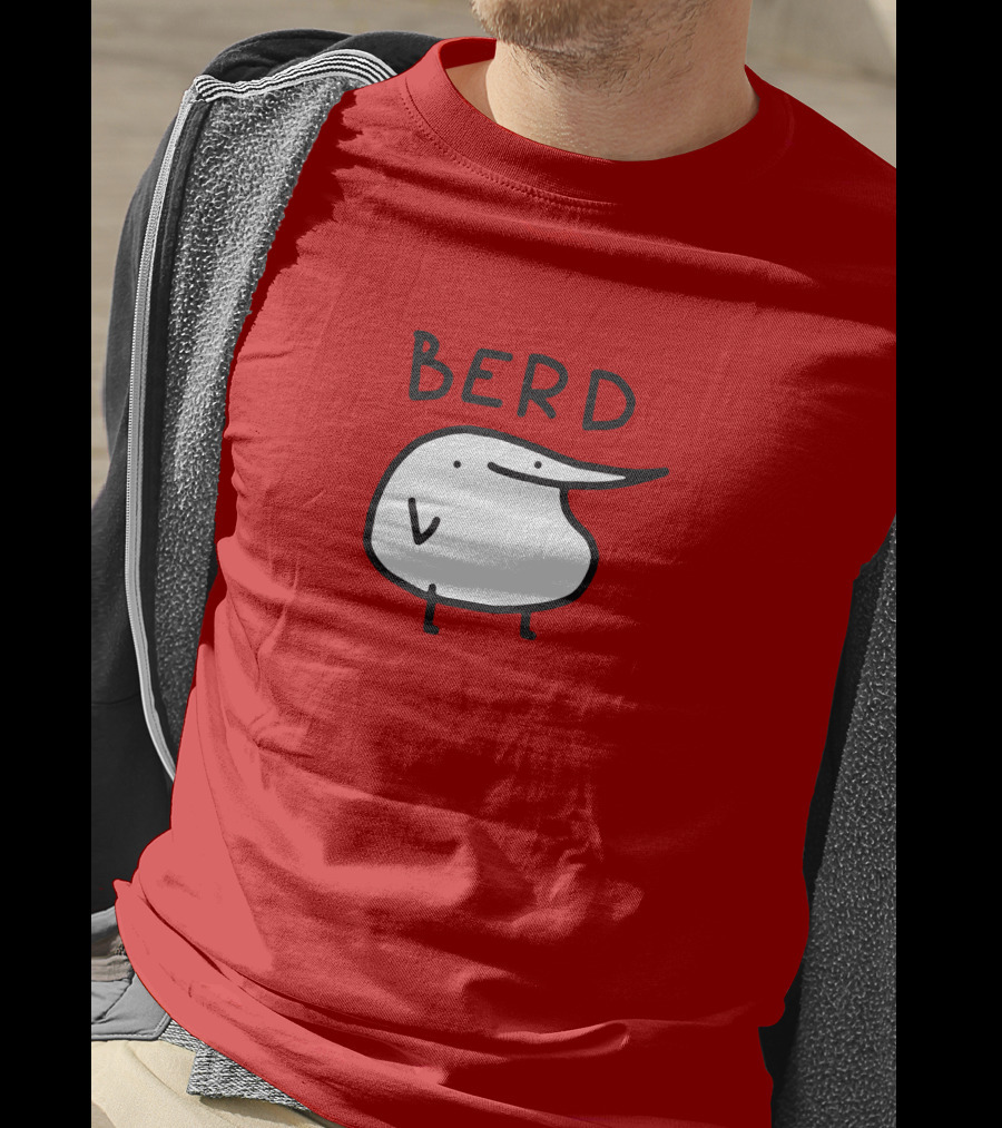 Berd Meme Cartoon Character T-Shirt