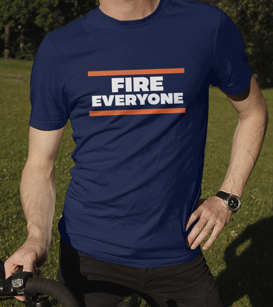 Fire Everyone Bears Drunk Khalil Mack Football Satire Phrase T-Shirt