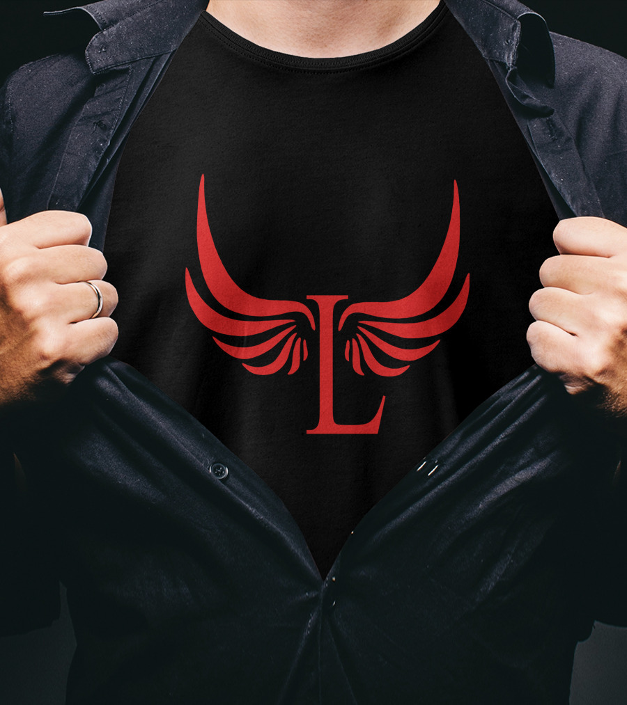 Lucifer L Wings Laurensmuffinia Tom Red Wings T-Shirt