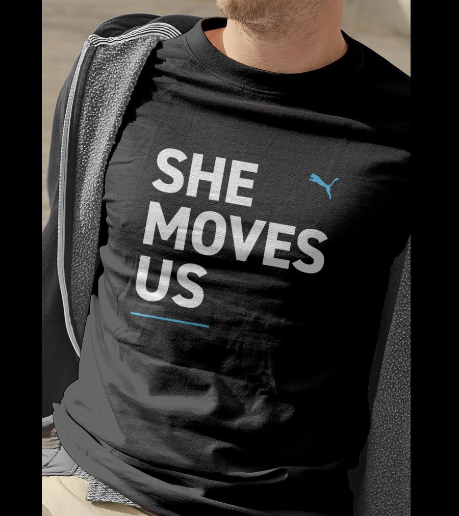 She Moves Us Neymar Puma T-Shirt