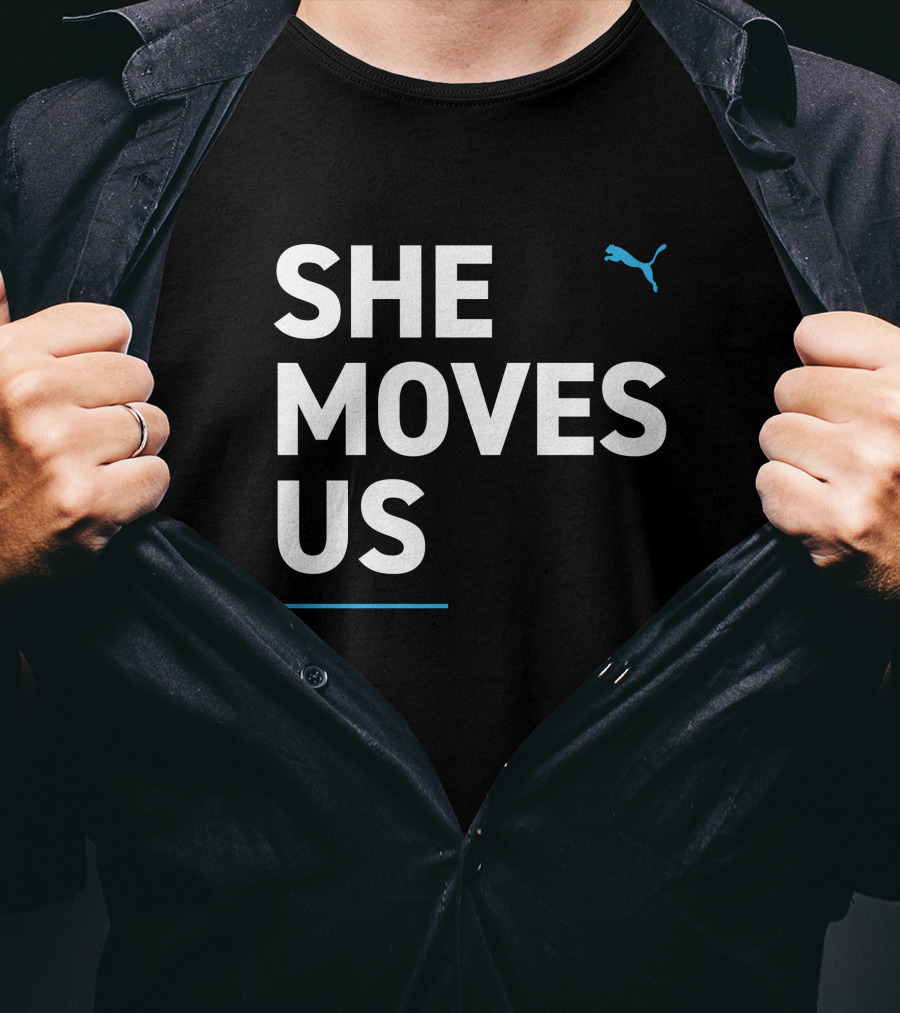 She Moves Us Neymar Puma T-Shirt