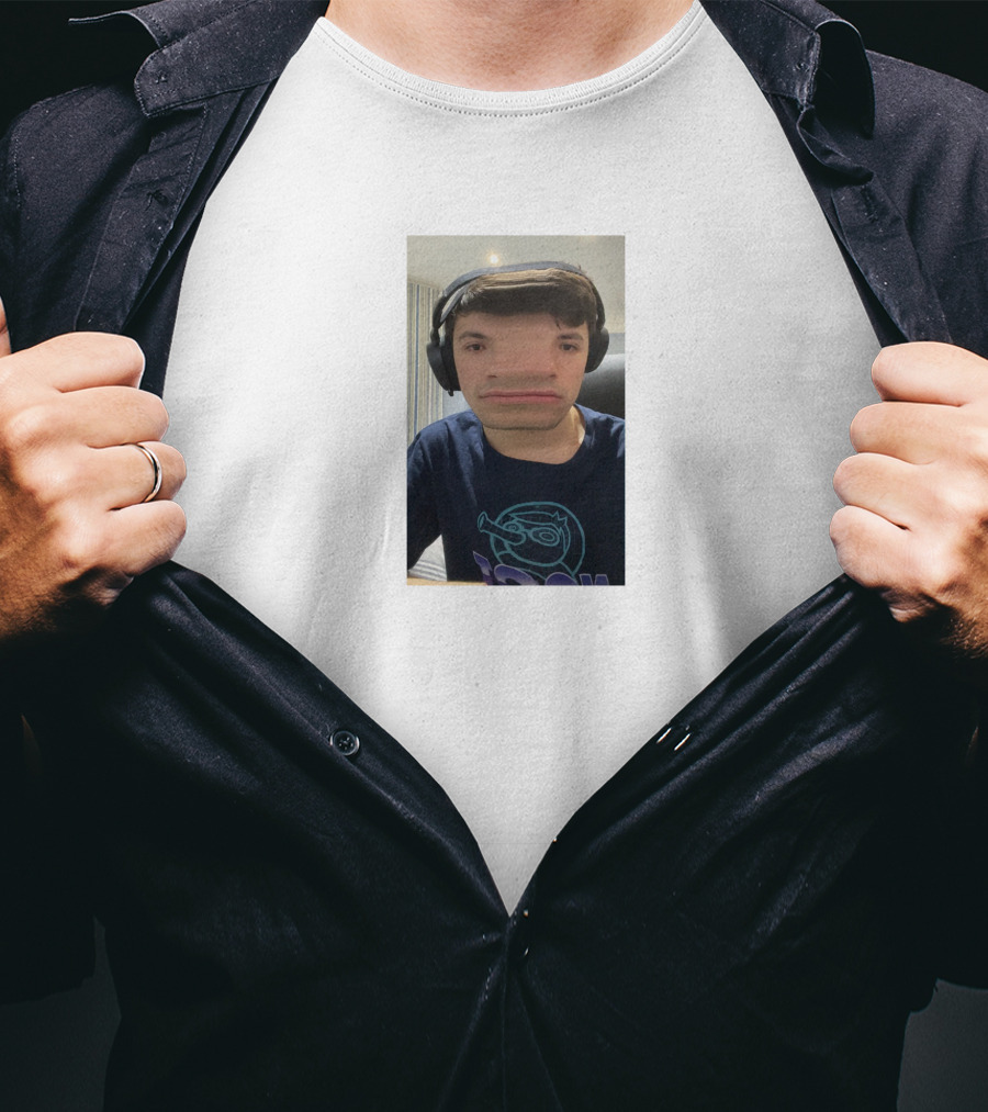 Georgenotfound Merch Grog Frog Humor Distorted Face T-Shirt