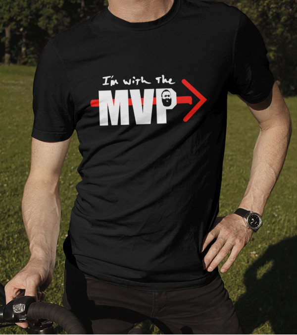 I'm With The MVP J Tucker Arrow T-Shirt