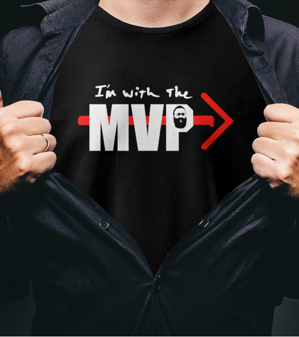 I'm With The MVP J Tucker Arrow T-Shirt